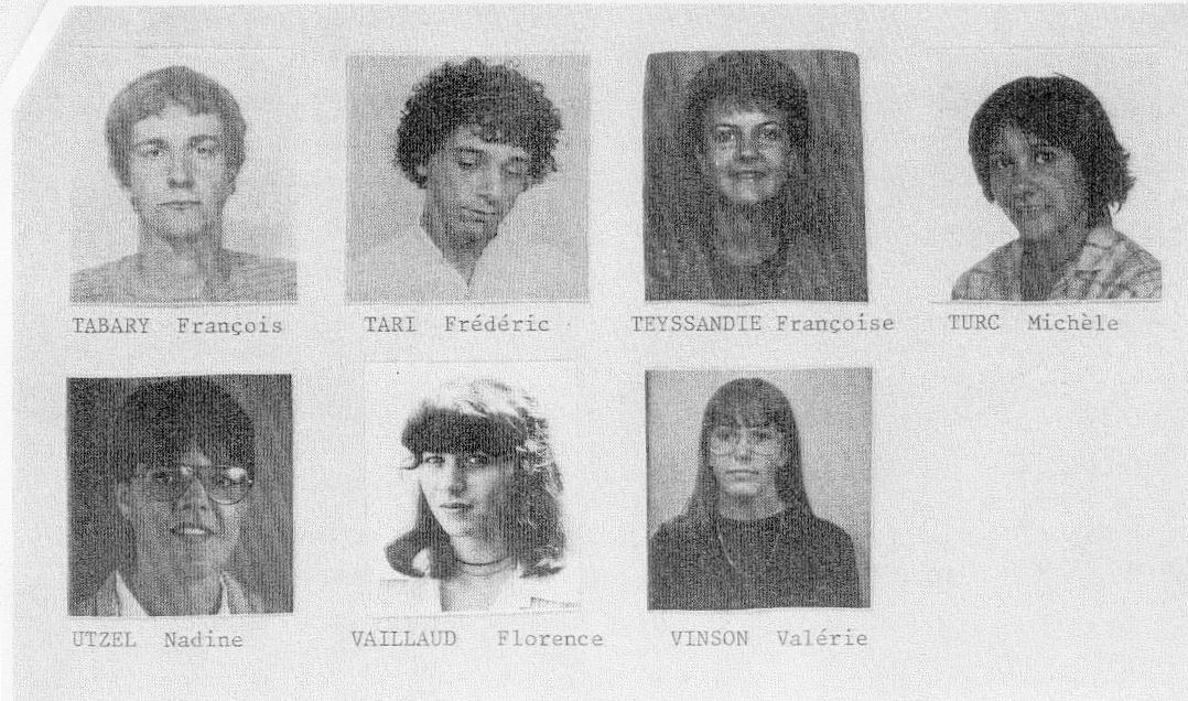 Trombinoscope Promo 1984 - page 6/6